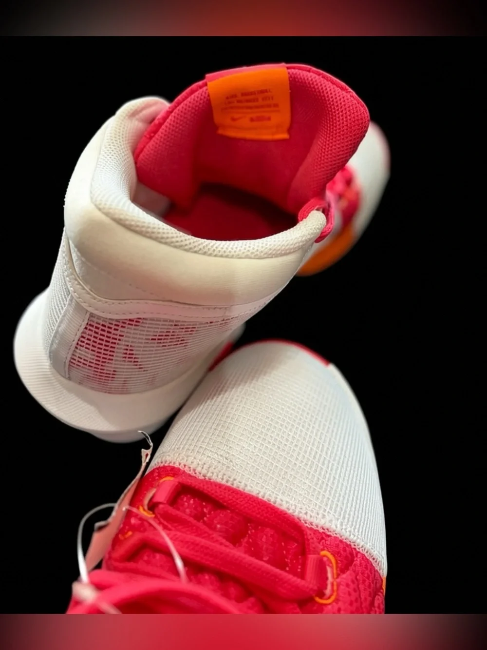 Nike LeBron Witness 8 Dunkin Donuts White Aster Pink Men's Size 9 NWT